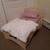 Wooden Dog Bed- Bone & Paw Design 1 thumbnail