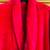 Men's Soft Plush Red Bath Robe. One Size. 2 thumbnail