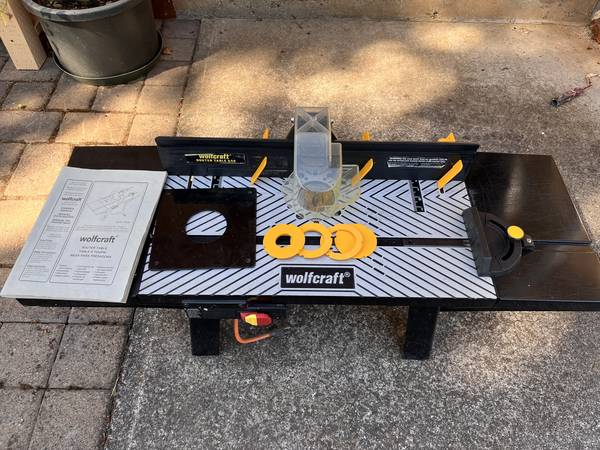 Wolfcraft Router Table 1