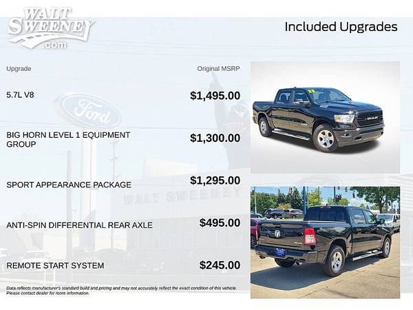 2020 RAM 1500 4WD Crew - Photo 11
