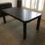 Haverty’s Solid Wood Dining Room Table with 6 Chairs and Leaf 8 thumbnail