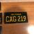 Vintage 1963 - 1969 California License Plates 4 thumbnail