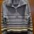 Women's Blue/Black/White Sweater - Size Large 3 thumbnail