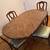 Formal DINING TABLE with extention leaf & four (4) upholestered ch 1 thumbnail