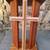 Cross Front 2Tone Cherry Wood? Mic Outlet Heavy Church Pulpit Lectern 23 thumbnail