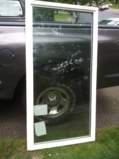 ***House Vinyl Windows - 29.5 x 47.5 Picture Window** 1