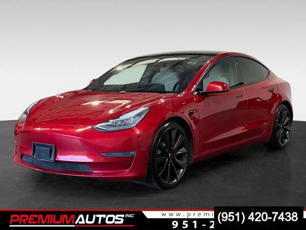 2020 Tesla Model 3 Performance Sedan AWD All Wheel Drive Electric 1