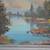 Vintage Framed Oil Landscape Painting Signed 6 thumbnail