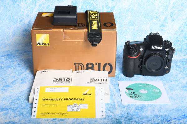 REDUCED - "MINT" Nikon D810 (USA) SLR Camera 1