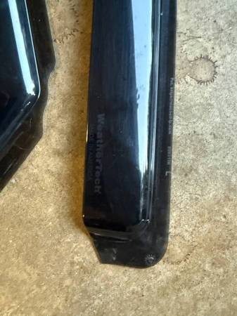 WeatherTech window deflectors 1