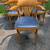 Set of 6 MCM Bentwood Dining Chairs Art Deco vintage Thonet style 1 thumbnail