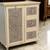 Custom swarovski handcrafted crystal accent cabinet storage side table 4 thumbnail