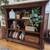 Large Vintage Solid Wood Cottagecore Bookcase 8 thumbnail