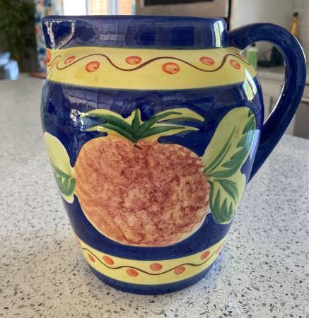 Ceramic pitcher 1