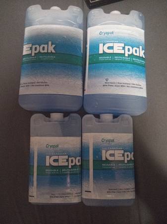 Cryopak icepacks 1