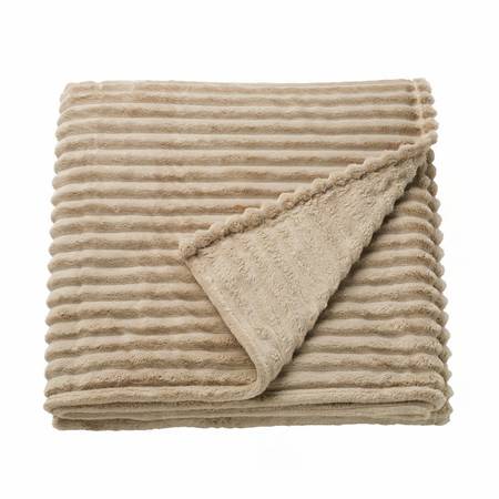 IKEA "GULLSTRÅLE" BEIGE FULL/QUEEN BEDSPREAD #4.149.88 [NEW] 1