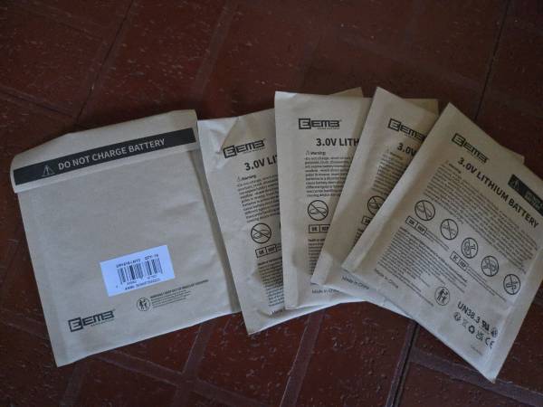 Tabbed CR1616 (50) 1