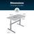 Vari Electric Standing Desk - 60x30 (White) 2 thumbnail