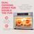 ☆ Ivation Dual Zone Air Fryer French Door Oven - 32 Quart Convection 3 thumbnail