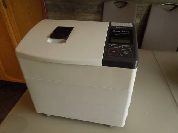 Panasonic bread maker 1