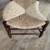 Rattan Weaved Wooden Large Stool 1 thumbnail