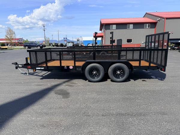 2026 Fox Trailers 83" x 14' Tandem Axle Landscape Trailer 1