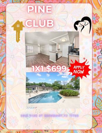 1 bed 1 bath washer n dryer connections Income restricted 1
