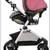 Evenflo Pivot Modular Travel System with LiteMax Infant Car Seat (Dusty Rose Pin 5 thumbnail