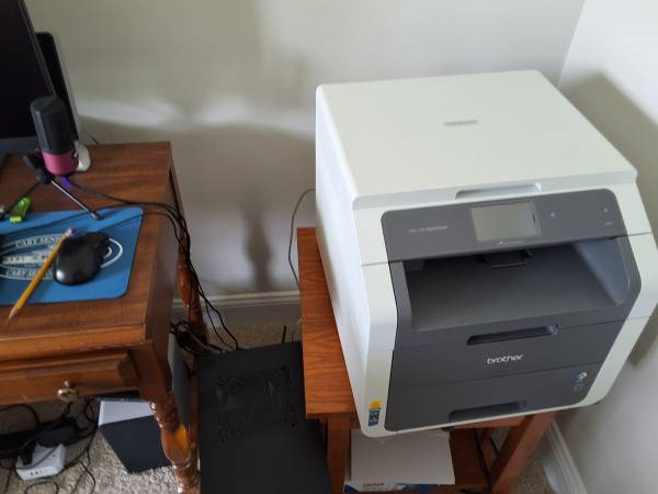 Used color printer brother 1