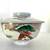 Beautiful Vintage Japanese Porcelain Hand Painted Imari Lidded Bowl 5" 3 thumbnail