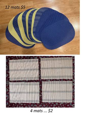 Placemats ... NEW 1