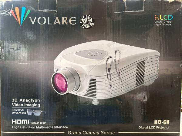 Projector  Digital LCD Projector  HD-6K 1