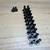 Black metal cable railing posts and material 10 thumbnail