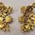 Vintage FLORENZA 3-Piece Amber & Green Rhinestone & Faux Pearl Accents Necklace 8 thumbnail