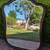 Graceful Art Noveau mirror-simple design-hand bevelled glass 4 thumbnail