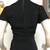 Vintage 1950's-1960's Black Pintucked & Pleated Cocktail Dress 8 thumbnail