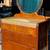 Vintage 3 Drawer Art Deco Waterfall Dresser with Mirror Antique 3 thumbnail