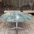Vintage Florence Knoll Marble Table Desk w/4 Pollock Executive Chairs 3 thumbnail