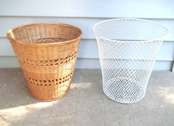 Waste Basket (WHITE ONE ONLY)! 1