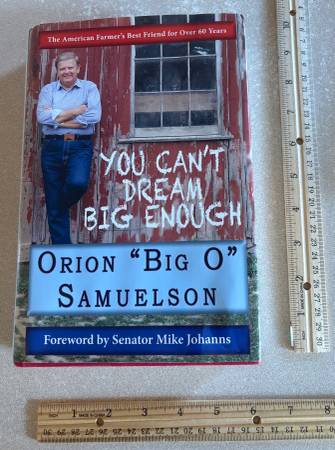 Orion Samuelson—New Condition Hardcover Book 1