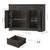42.5'' Kitchen Buffet Sideboard Cabinet, 3 Drawers Farmhouse Storage Cabinet wit 7 thumbnail