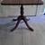 Nice Vintage Side Table With Removable Glass Tray Top& Brass Cap 4 thumbnail