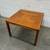 Vintage Mid Century Modern Danish Square Teak Coffee Table Side Table 6 thumbnail