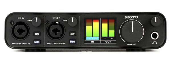 MOTU M2 USB-C Audio Interface - musical instruments - by owner