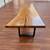 Handcrafted Reclaimed Sycamore Wood Live Edge Table 11 thumbnail