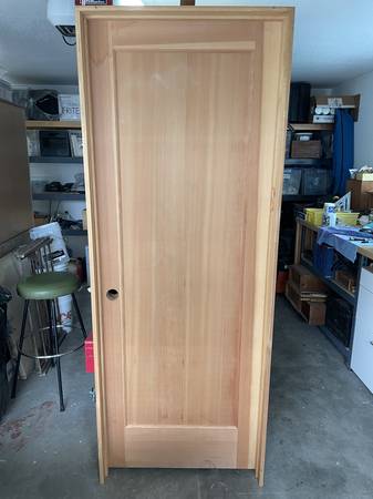 Pre-hung Interior Door - Single Panel Stain Grade 1