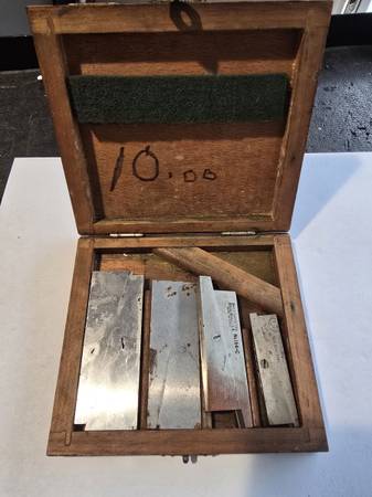 Adjustable Parallel Set Starret/Helios 1