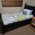 Twin Bed - solid wood, Pottery Barn with high-end Serta mattress 4 thumbnail