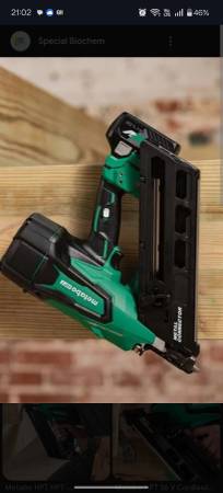 Metabo metal connector nail gun 1