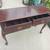 MAHOGANY CONSOLE DESK SOFA TABLE 2 thumbnail